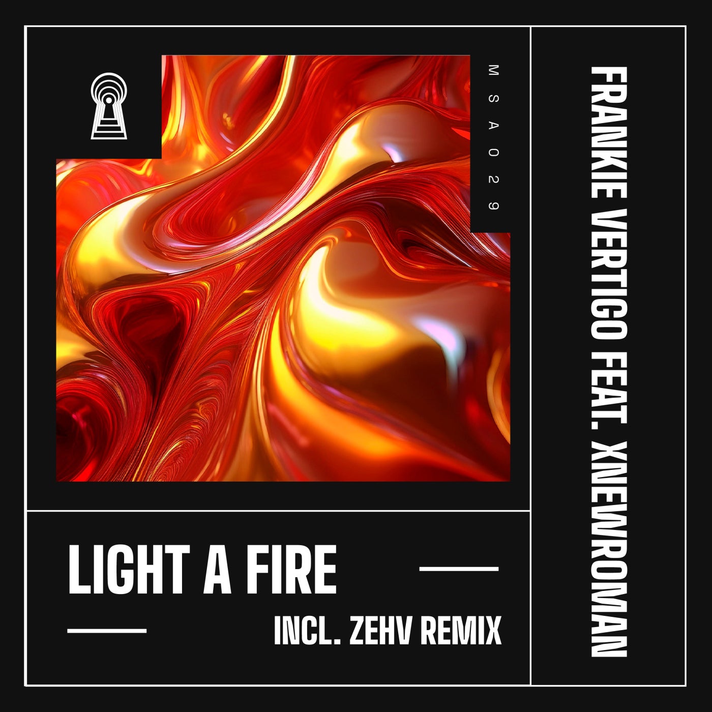 Cover - Frankie Vertigo - Light a Fire feat. XNewRoman (Extended Mix)
