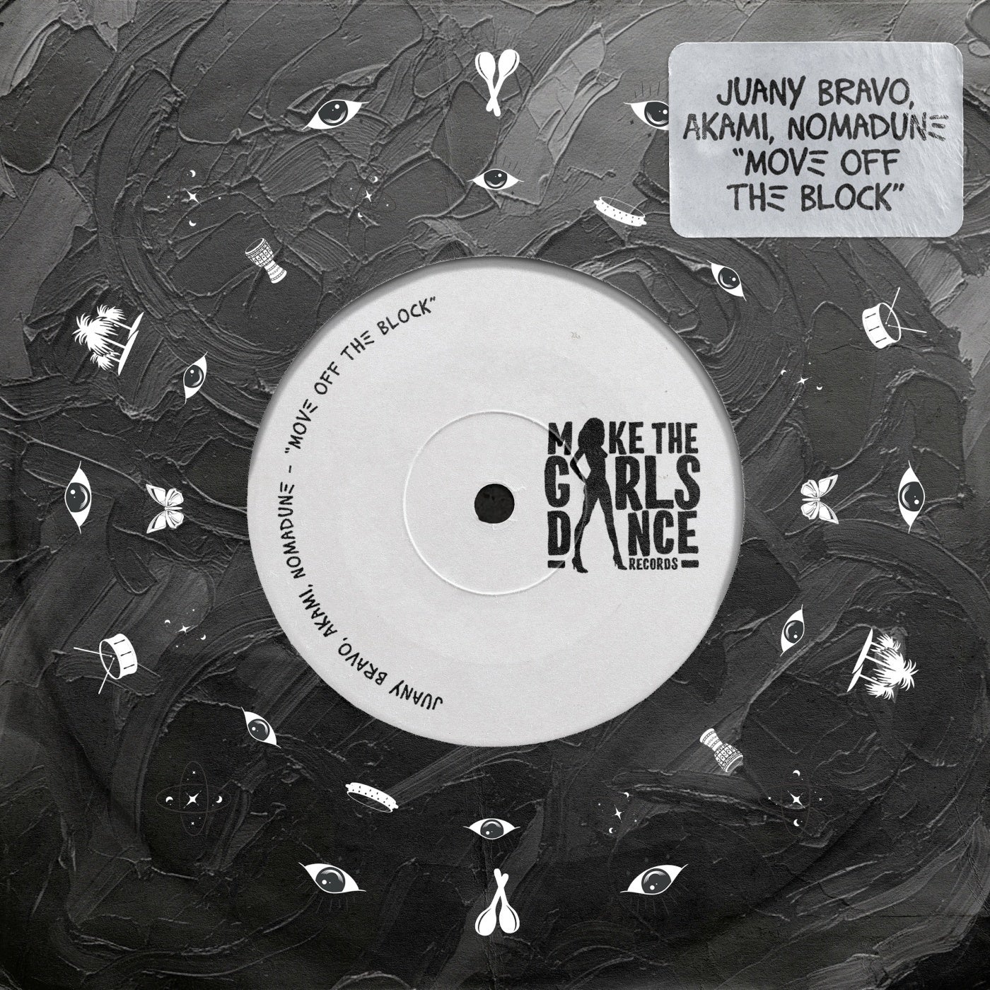 Cover - Akami, Juany Bravo, Nomadune - Move Off The Block (Extended Mix)
