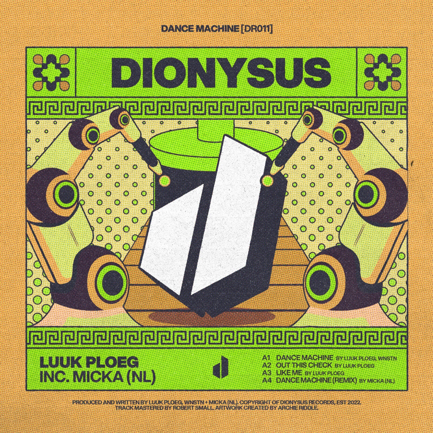 Cover - Luuk Ploeg, WNSTN (NL) - Dance Machine (Original Mix)