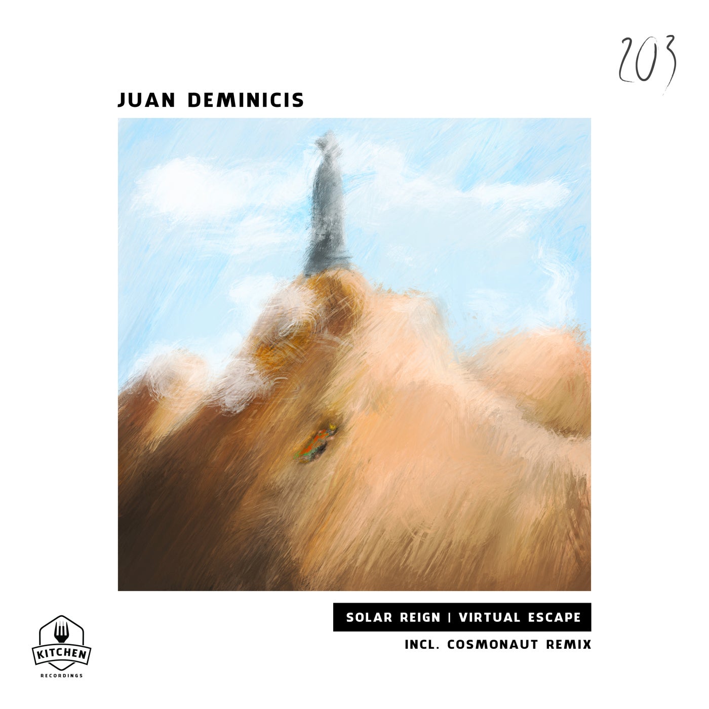 Cover - Juan Deminicis - Virtual Escape (Cosmonaut Remix)