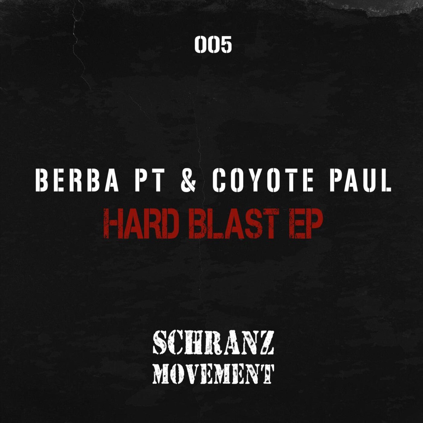 Cover - Berba PT, Coyote Paul - Hard Blast (Original Mix)