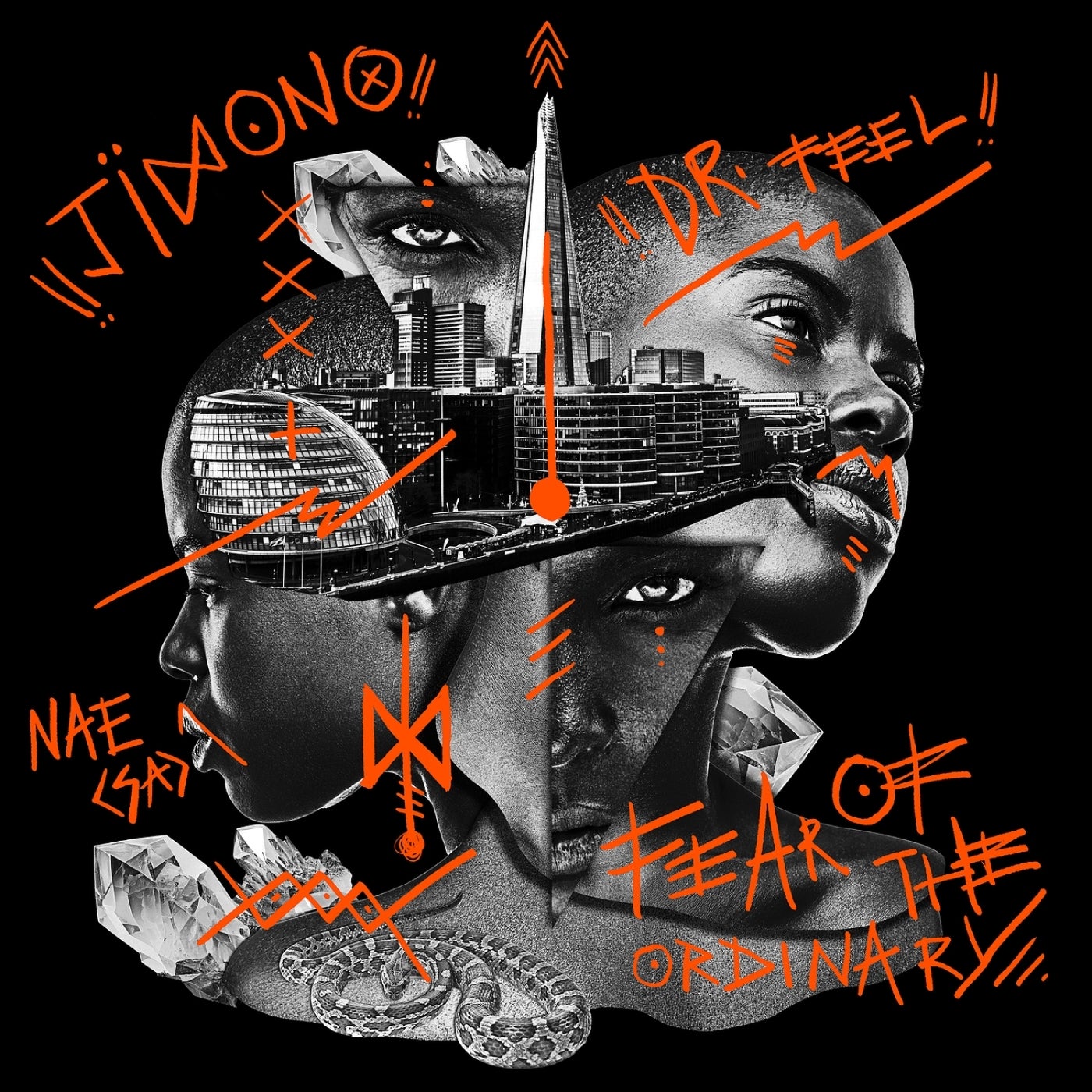 Cover - Dr Feel, JÏMONO - Fear of the Ordinary (Original Mix)