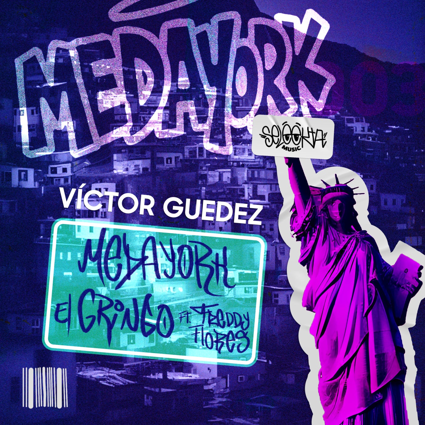 Cover - Victor Guedez, Freddy Flores - El Gringo (Original Mix)