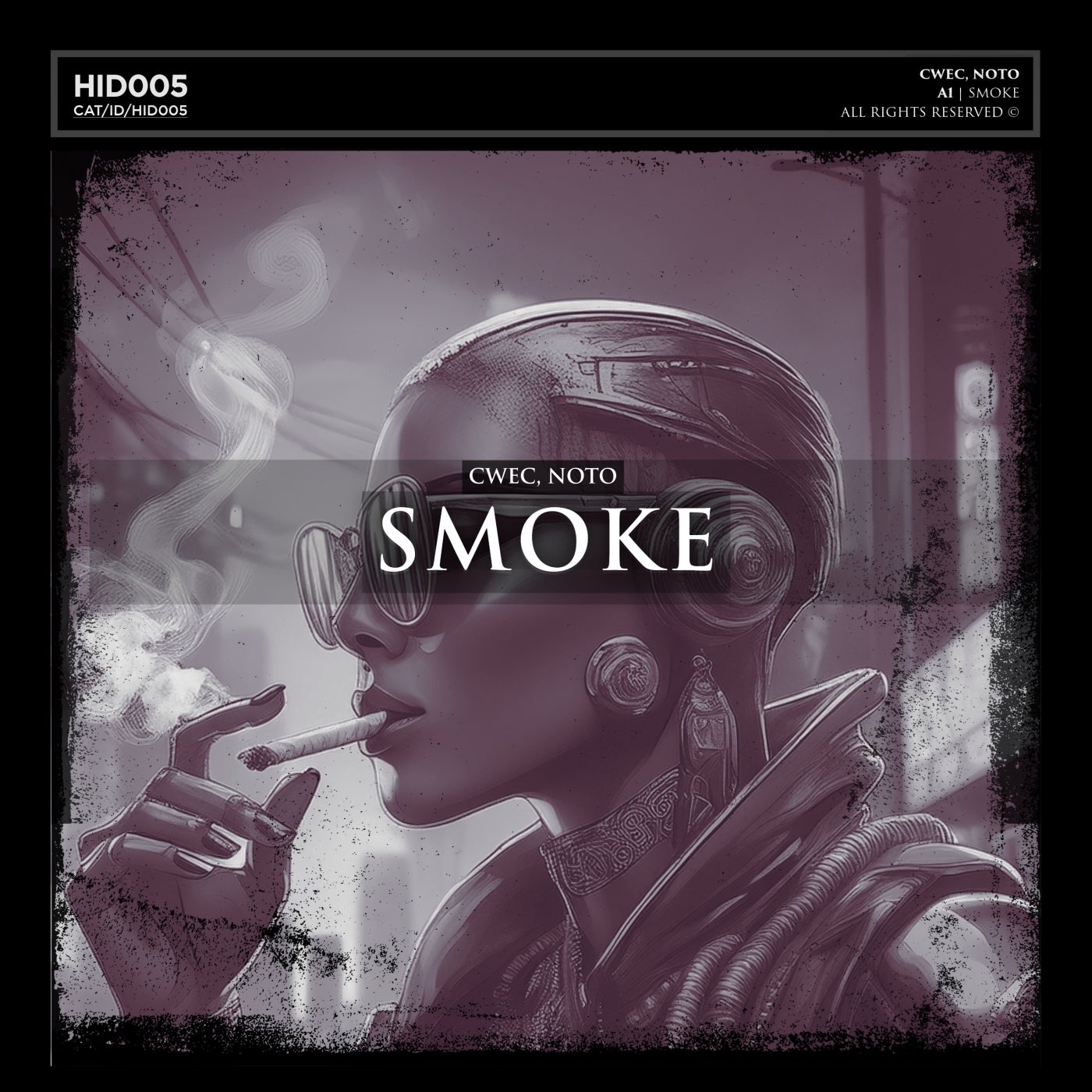 Cover - CWEC, NOTO (IT) - Smoke (Extended Mix)