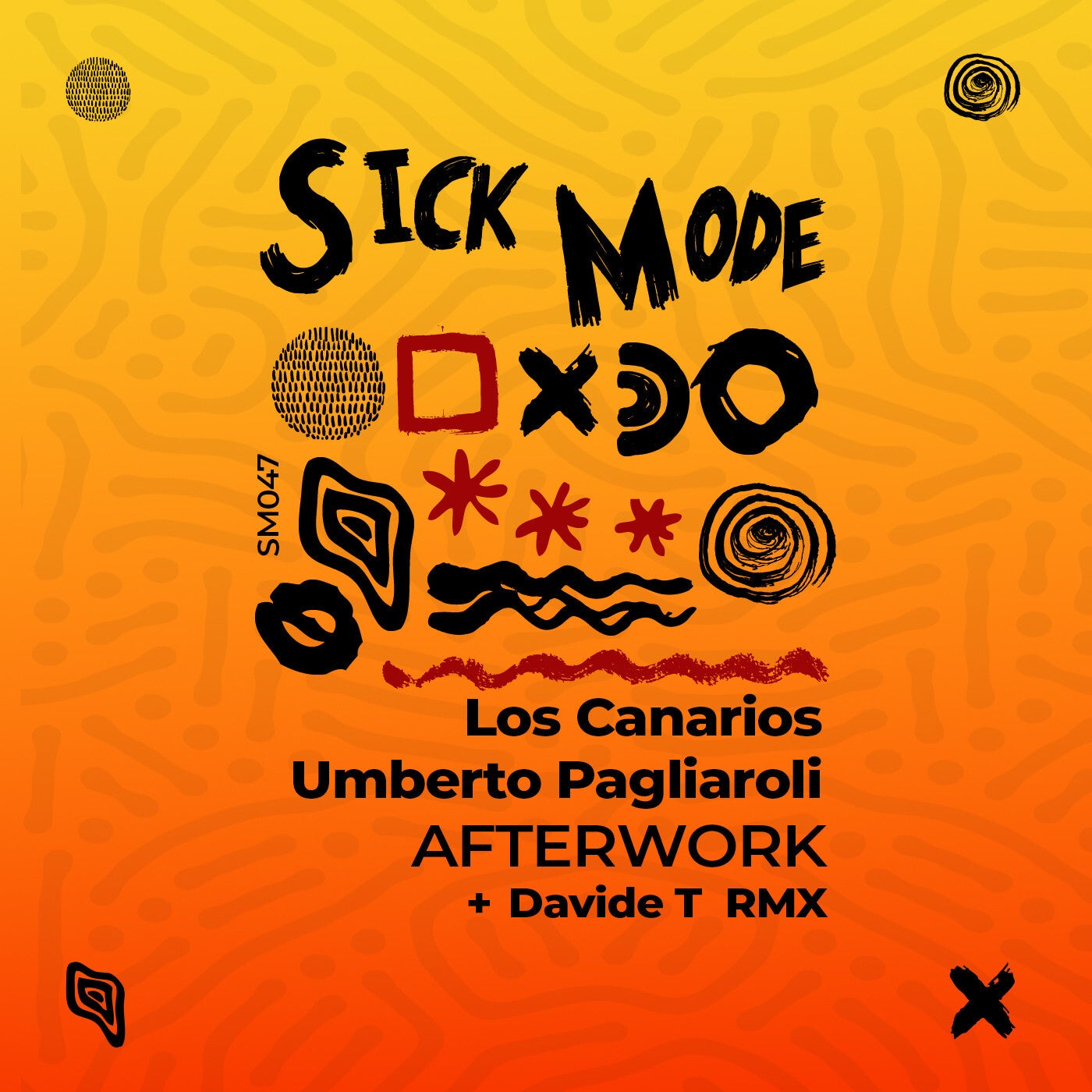 Cover - Umberto Pagliaroli, Los Canarios - AFTERWORK (Davide T Rmx)