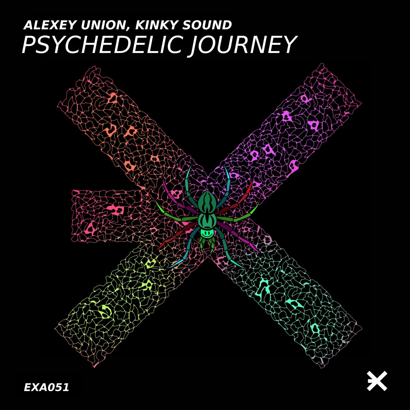 Cover - Alexey Union, Kinky Sound - Psychedelic Journey (Original Mix)