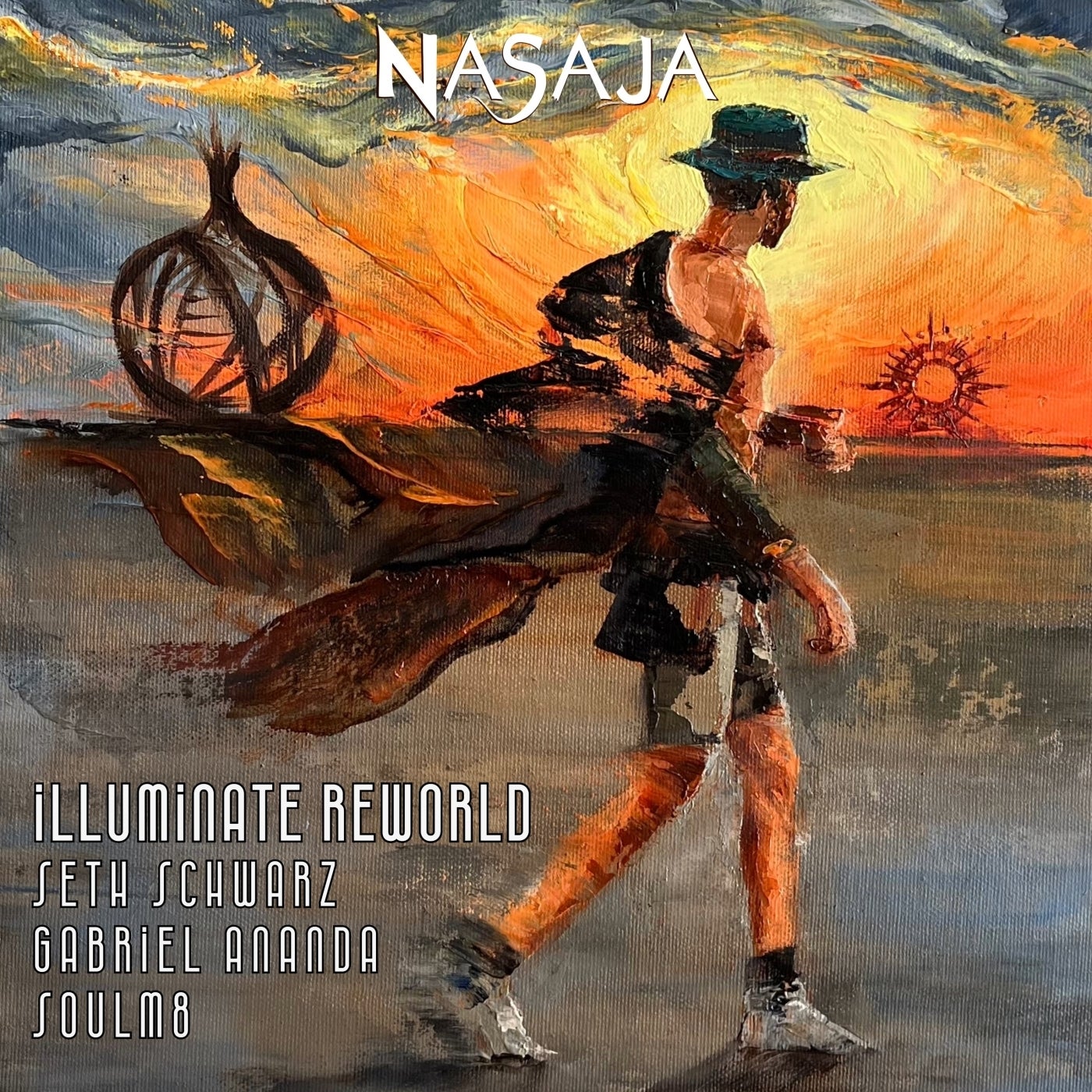 Cover - Gabriel Ananda, Seth Schwarz, SoulM8 - Illuminate Reworld (Original Mix)