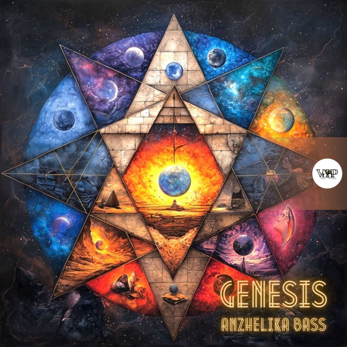 Cover - CamelVIP, Anzhelika Bass - Genesis (Original Mix)