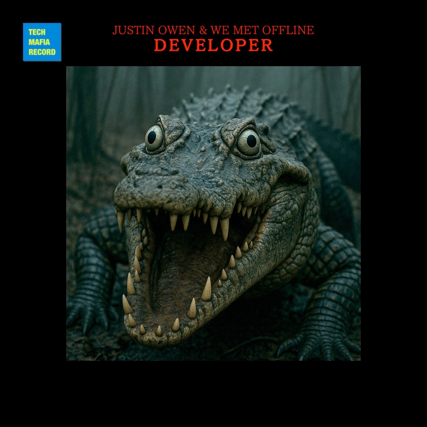 Cover - Justin Owen, We Met Offline - Developer (Original Mix)