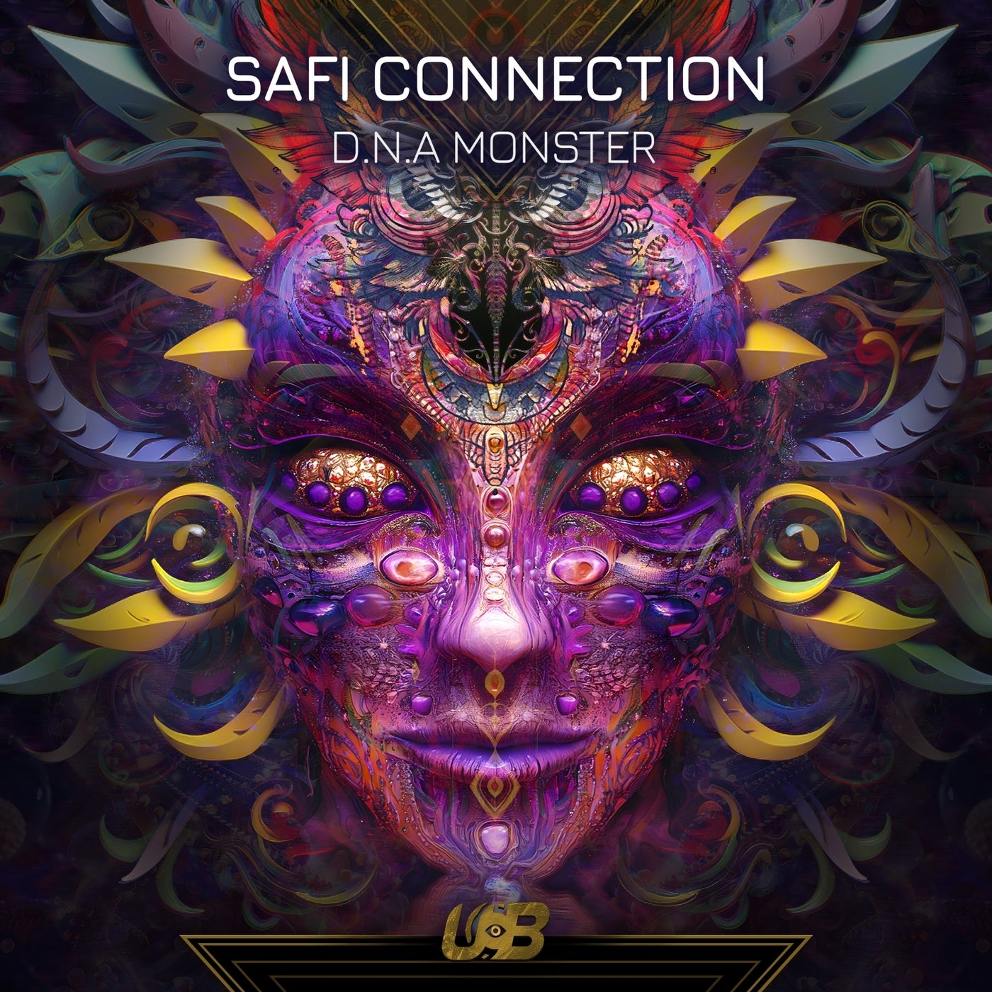 Cover - Safi Connection - D.N.A Monster (2025 Mix)