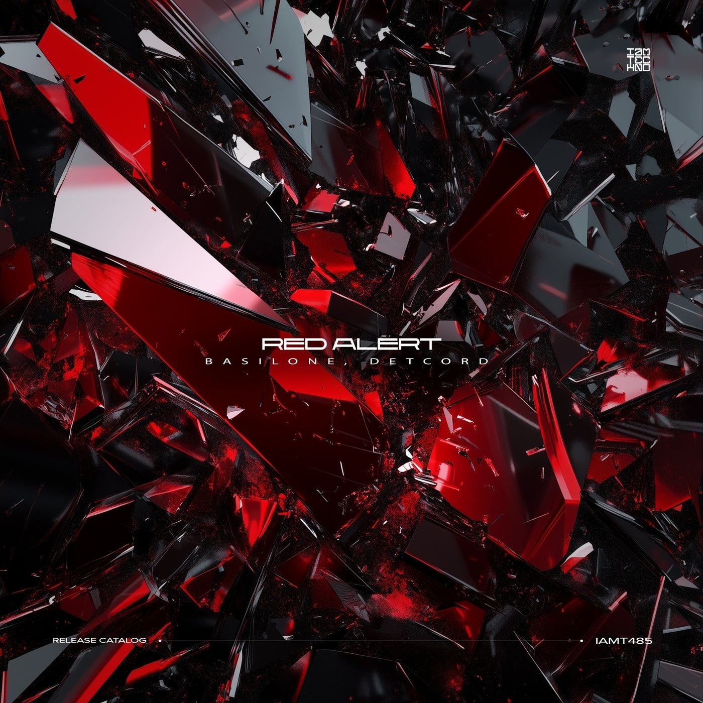 Cover - Basilone, Detcord - Red Alert (Extended Mix)