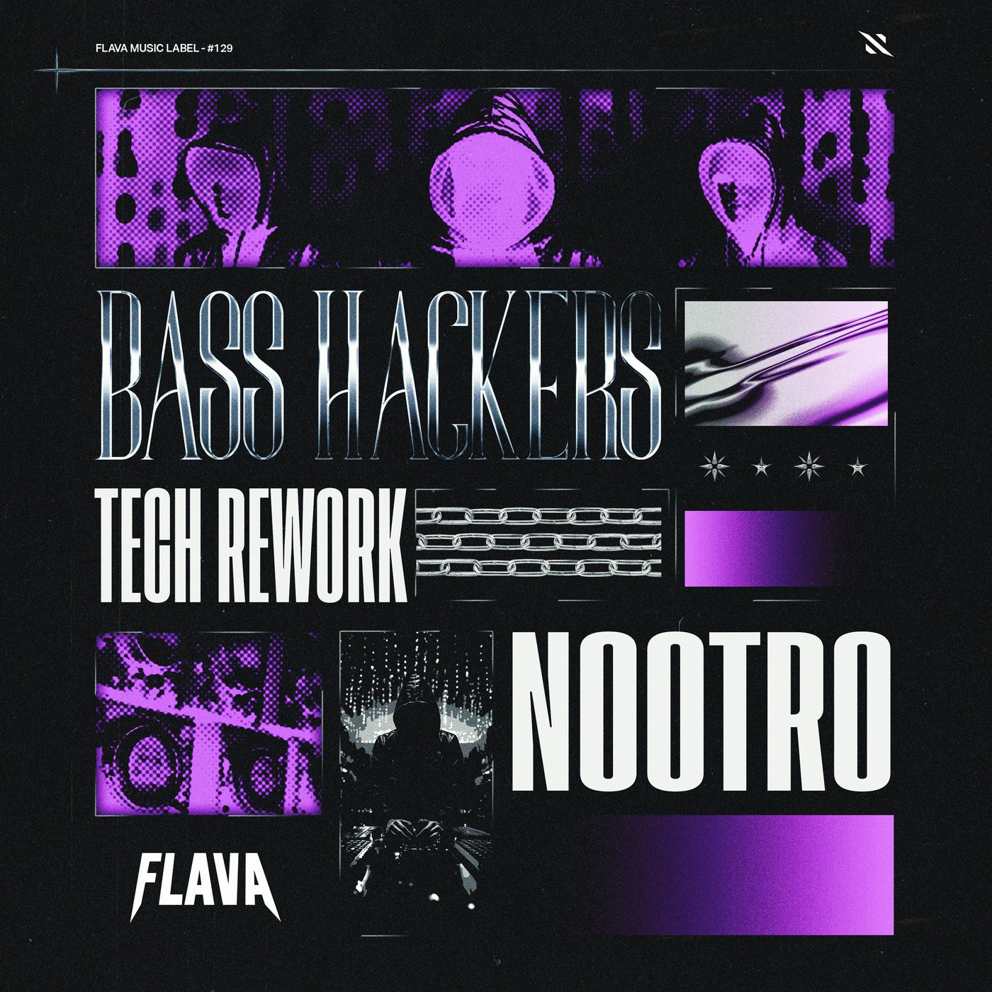 Cover - nootro - Bass Hackers (Extended Tech Rework)