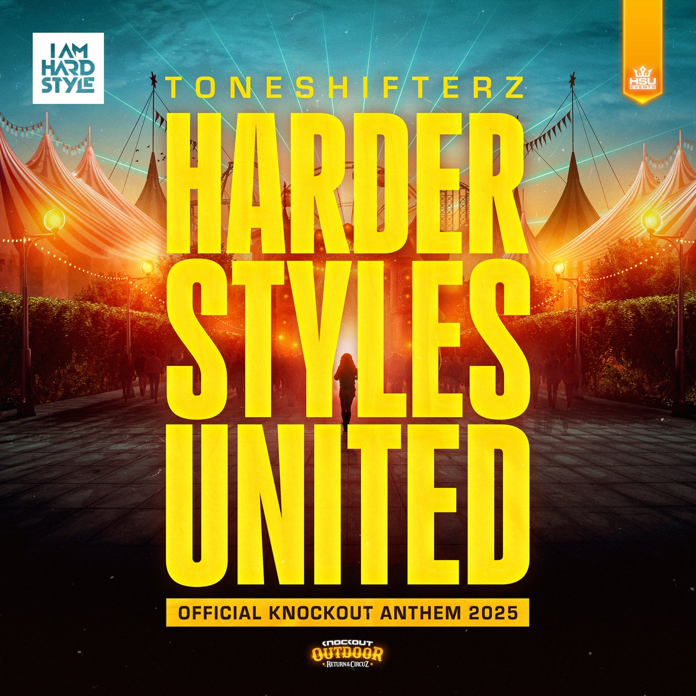 Cover - Toneshifterz - Harder Styles United (Official Knockout Anthem 2025) (Extended Mix)