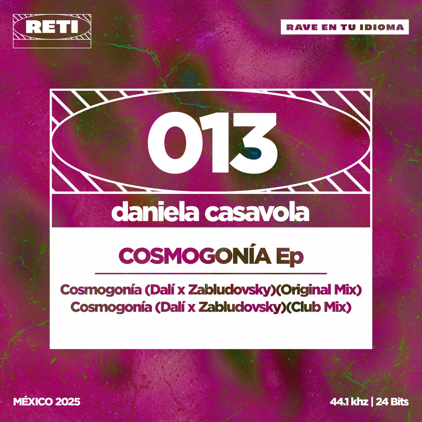Cover - Daniela Casavola - COSMOGONÍA (Original Mix)
