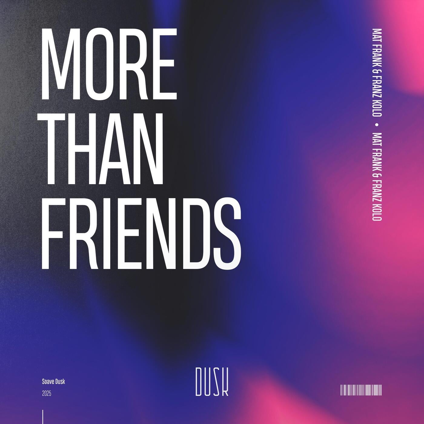 Cover - Franz Kolo, Mat Frank - More Than Friends (Extended Mix)