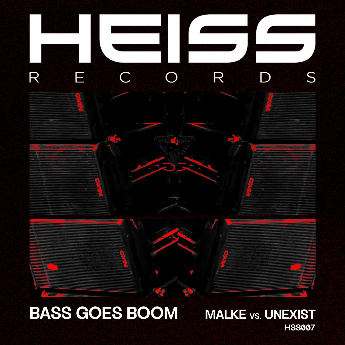 Cover - Unexist, Malke - Bass Goes Boom (Original Mix)