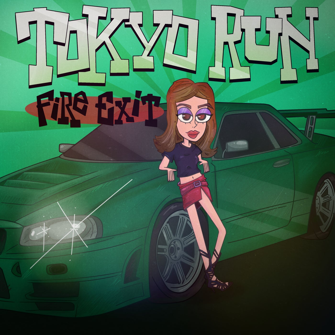 Cover - Fire Exit - Tokyo Run (Original Mix)