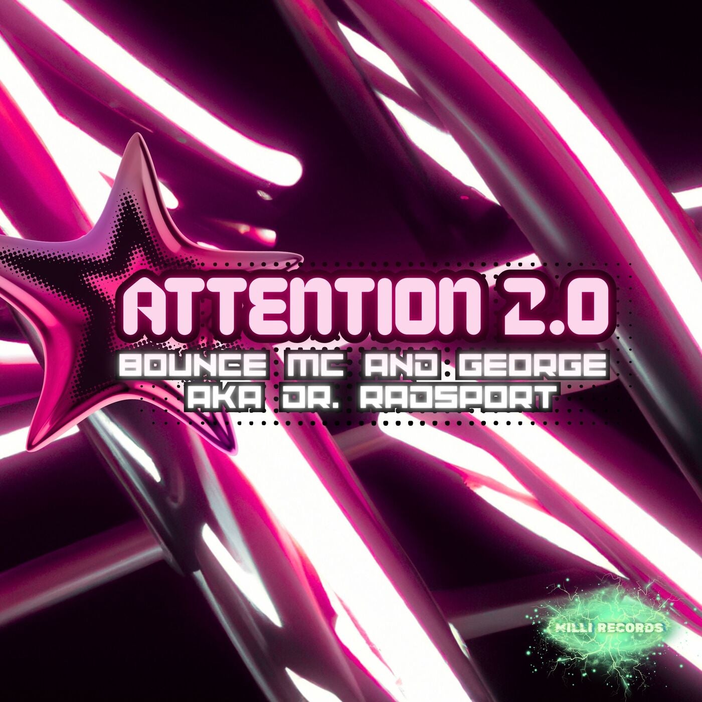 Cover - Bounce MC, GEORGE aka DR.RADSPORT - Attention 2.0 (Original Mix)