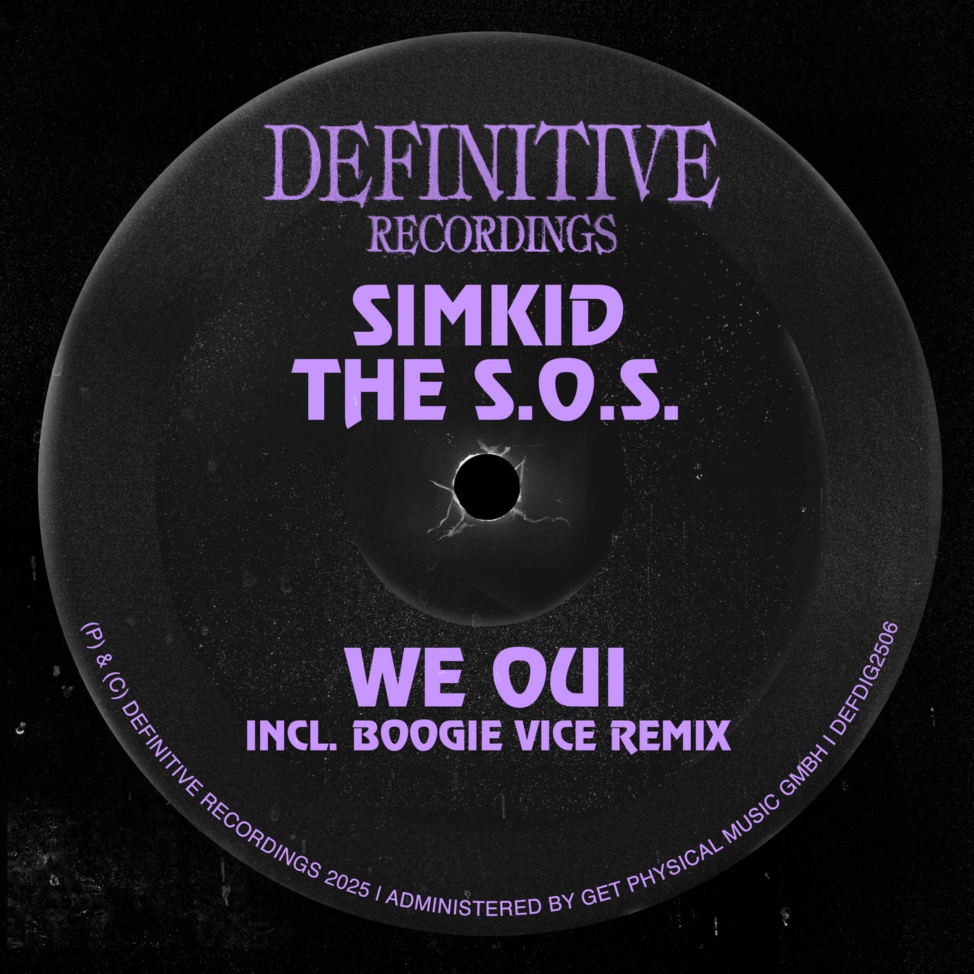 Cover - Simkid, The S.O.S. - We Oui (Boogie Vice Extended Remix)