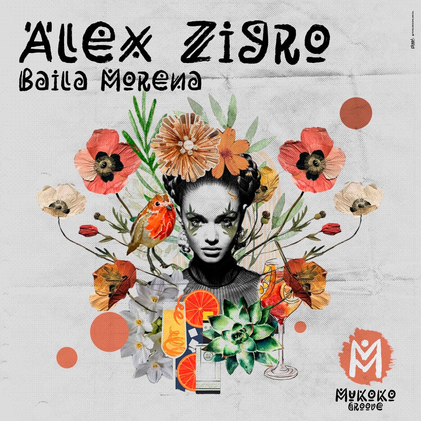 Cover - Alex Zigro - Baila Morena (Extended Mix)