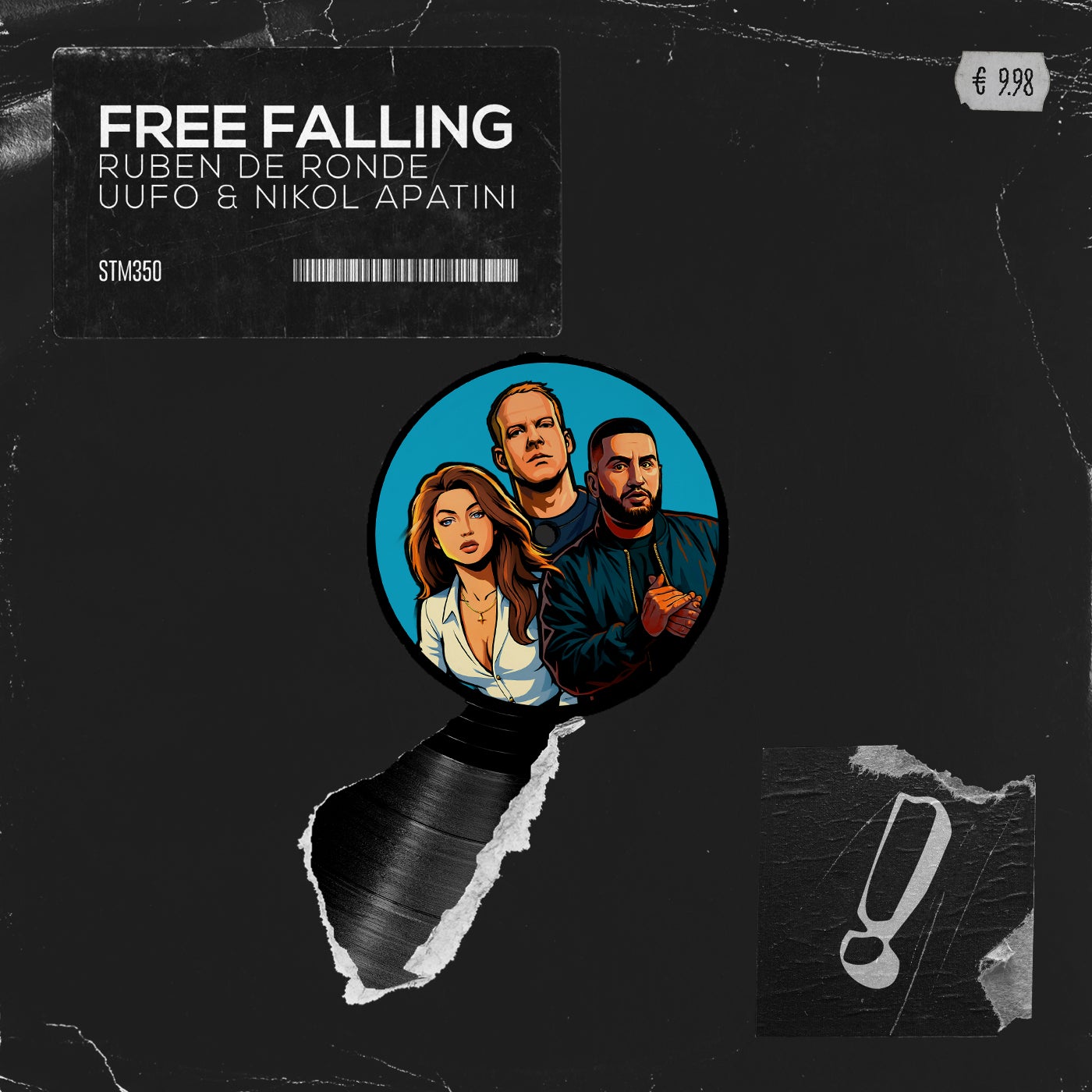 Cover - Ruben De Ronde, Nikol Apatini, UUFO - Free Falling (Extended Mix)