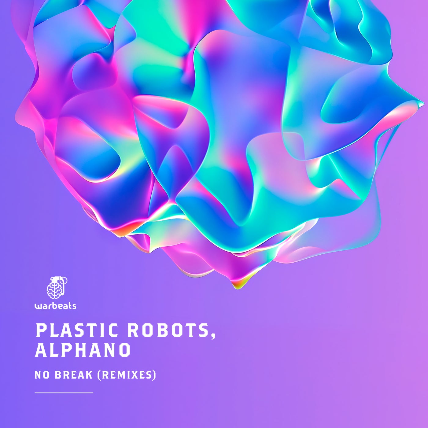 Cover - Plastic Robots, ALPHANO - No Break (Extended Mix)