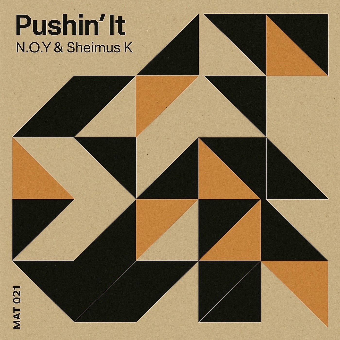 Cover - N.O.Y, Sheimus K - Pushin' It (Original Mix)