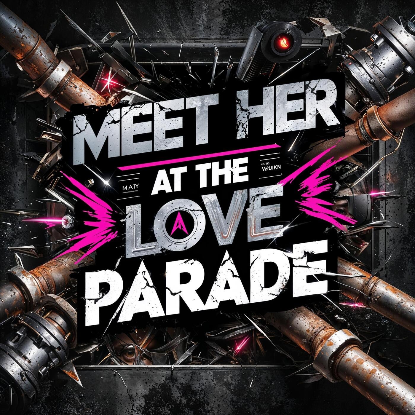 Cover - GEWOONRAVES, Zentryc, Roncero - Meet Her At The Love Parade (Hard Techno Edit)