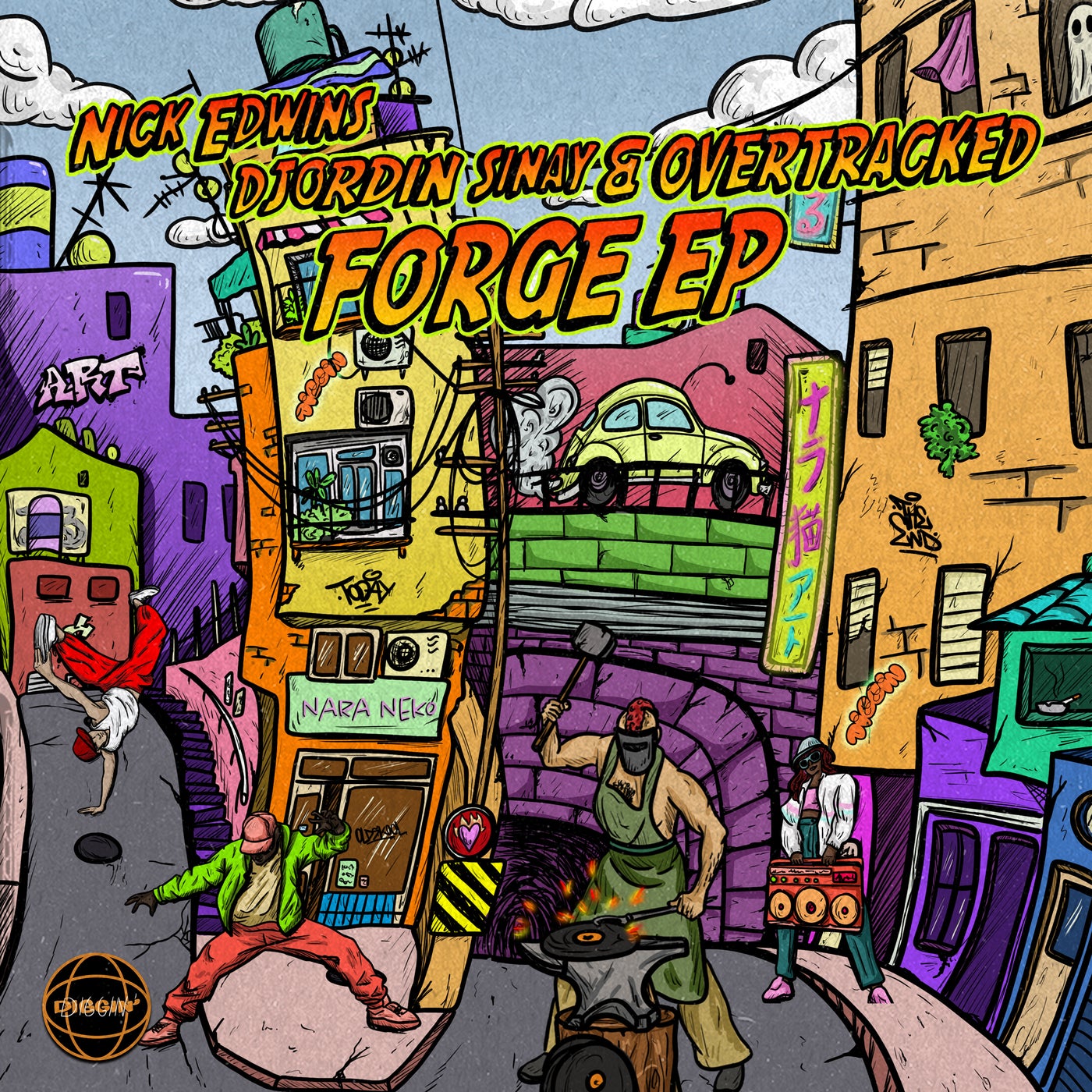 Cover - Djordin Sinay, Nick Edwins - On Your Feed (Original Mix)