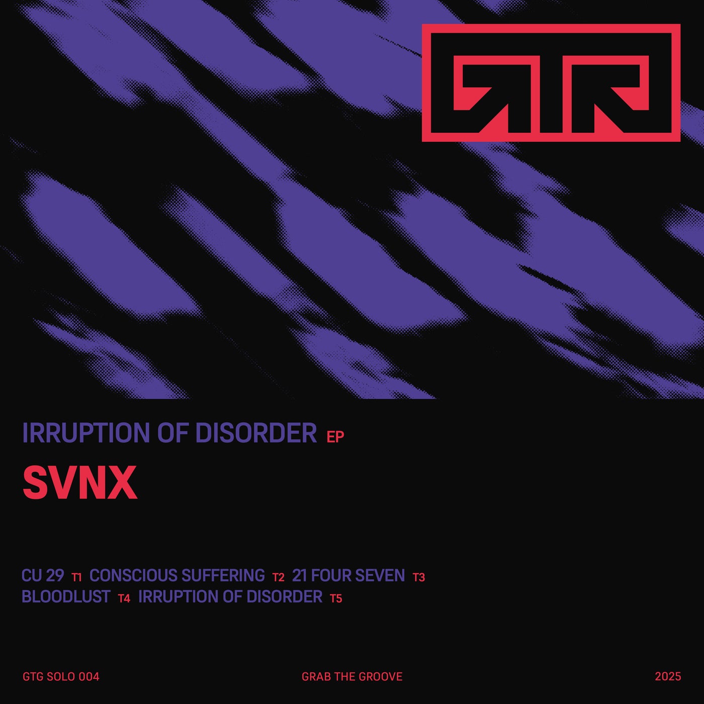 Cover - SVNX - Irruption of Disorder (Original Mix)