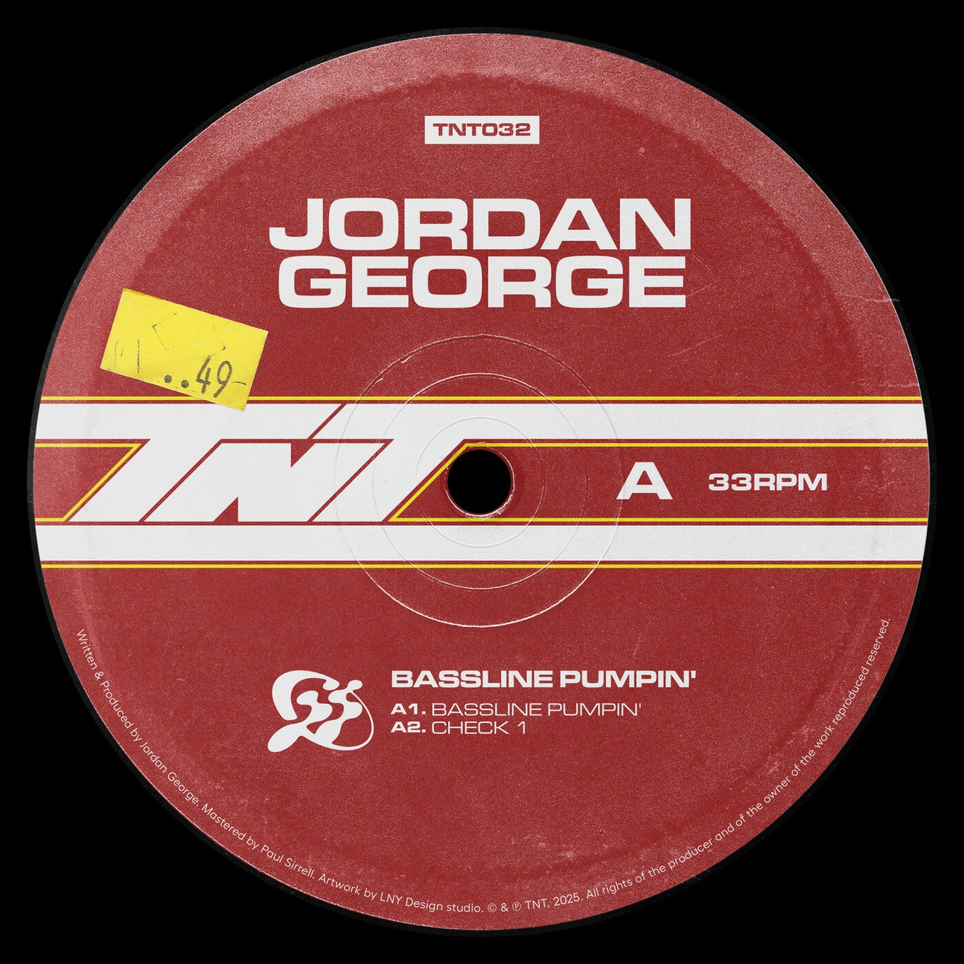 Cover - Jordan George - Check 1 (Original Mix)