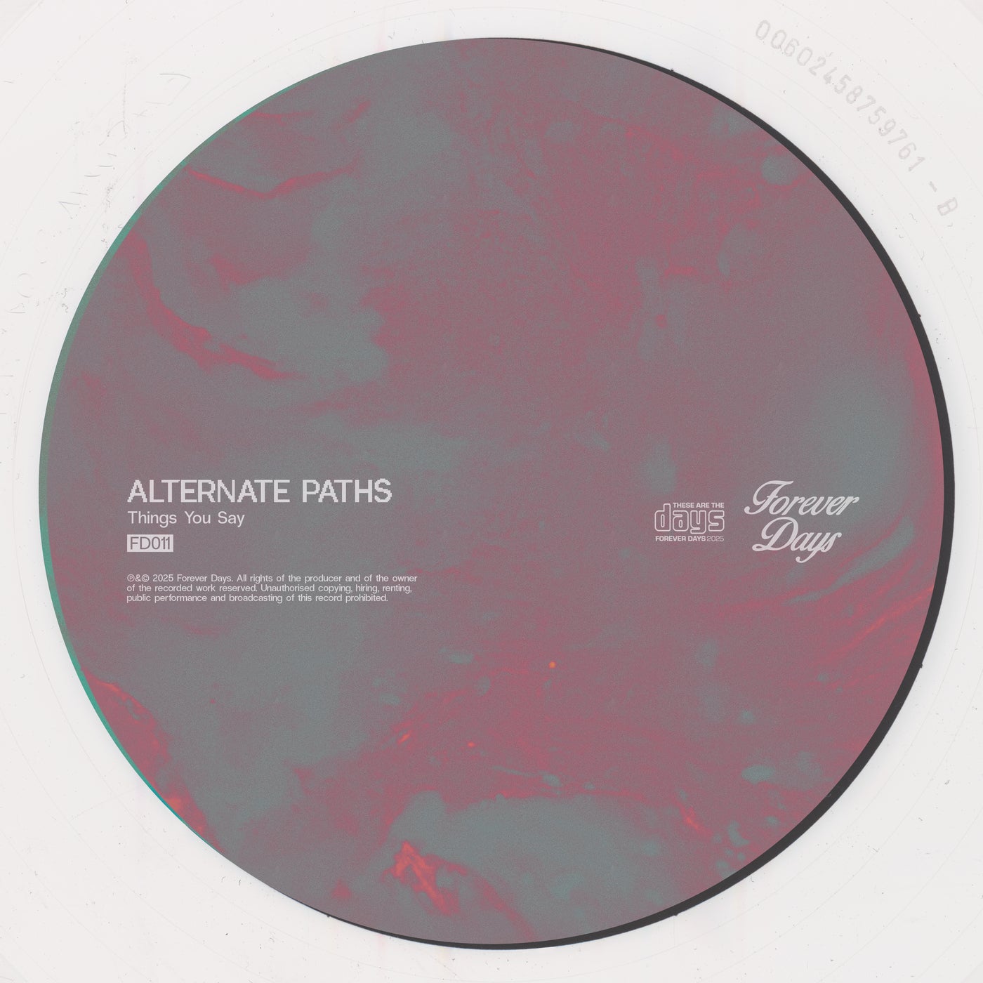 Cover - Things You Say - Alternate Paths (Extended Mix)