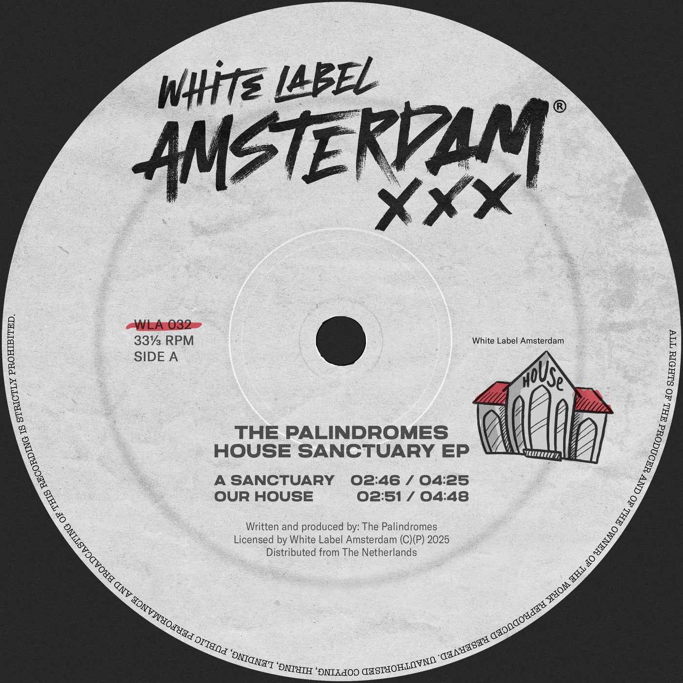 Cover - The Palindromes - A Sanctuary (Original Mix)