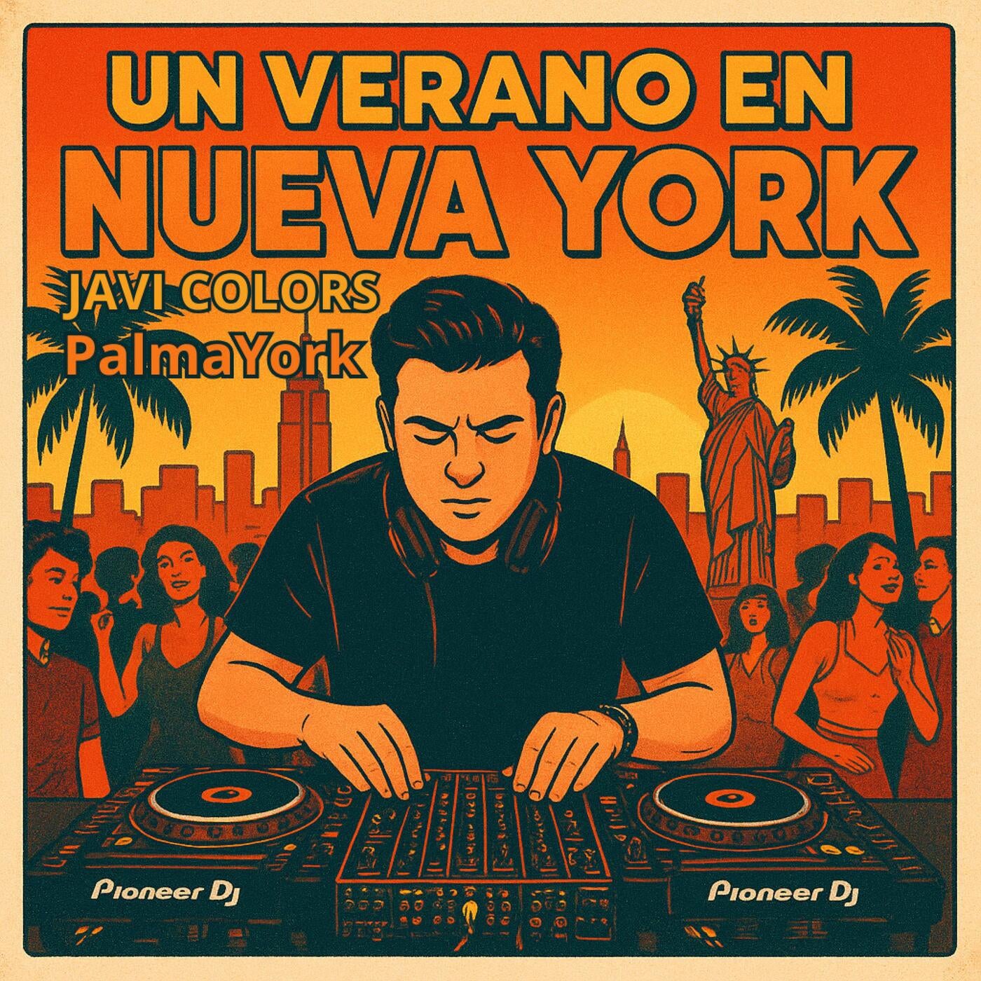 Cover - Javi Colors, PalmaYork Music - Un verano en Nueva York (Original Mix)