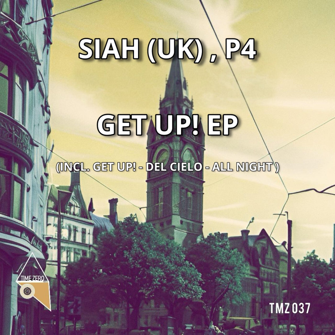 Cover - P4, SIAH (UK) - Get Up! (Original Mix)