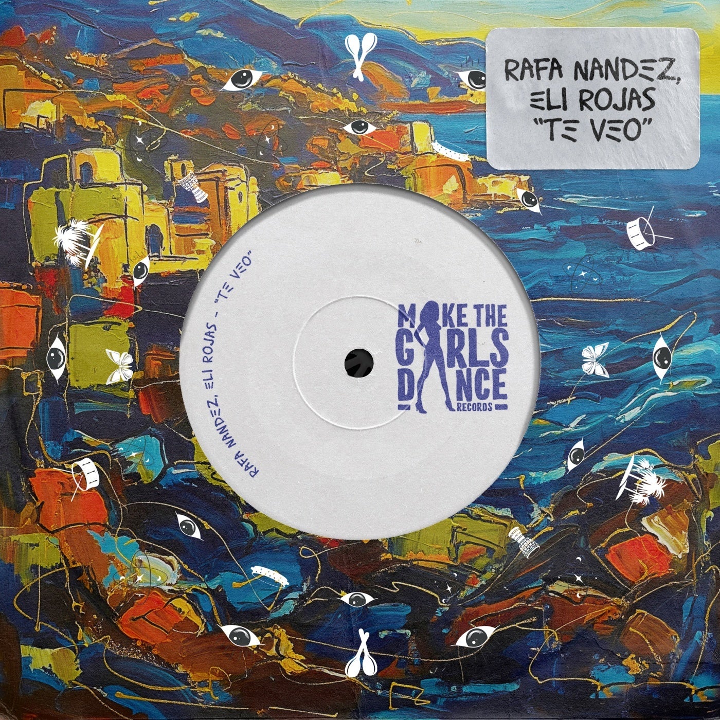 Cover - Rafa Nandez, Eli Rojas - Te Veo (Extended Mix)