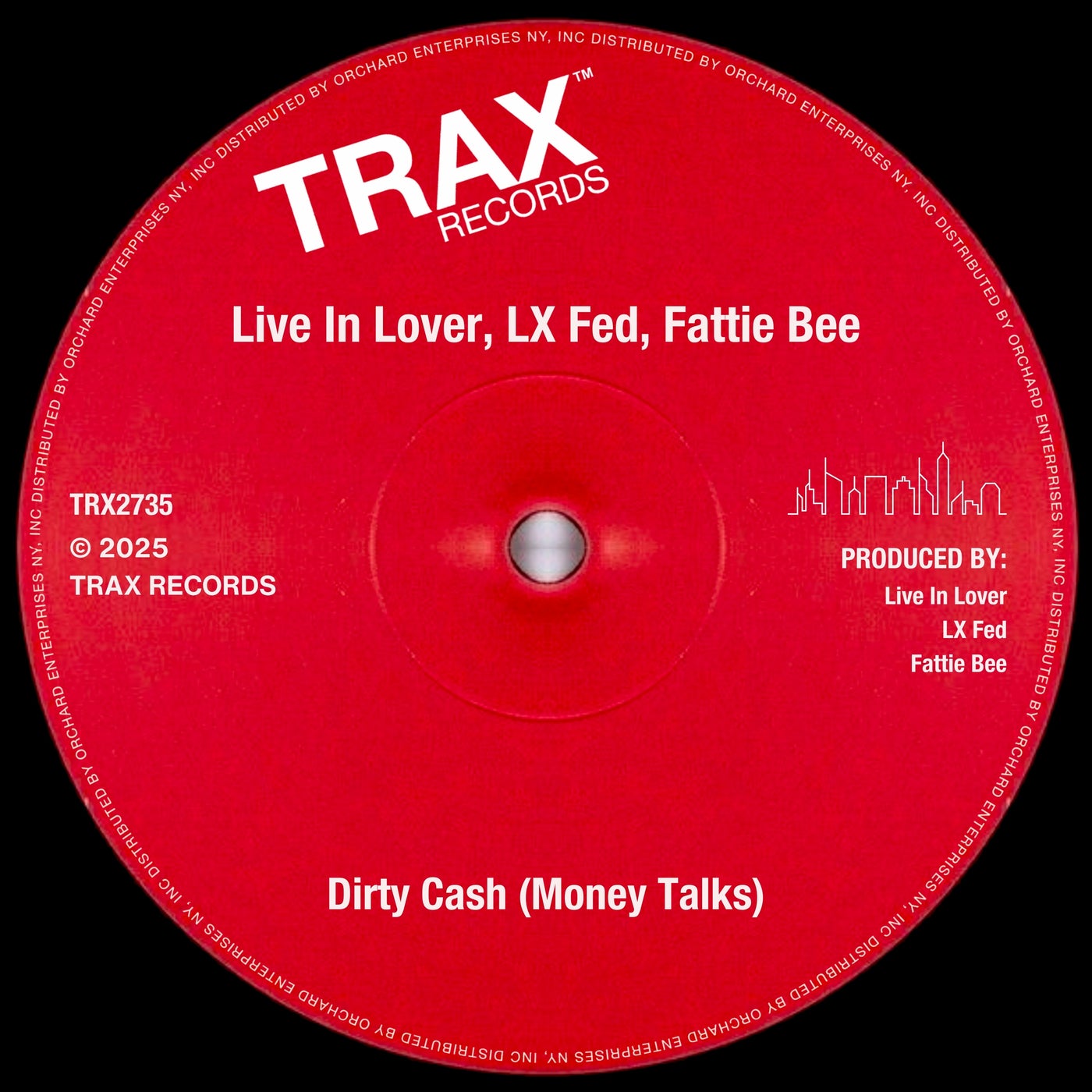 Cover - LX Fed, Fattie Bee, Live In Lover - Dirty Cash (Money Talks)
