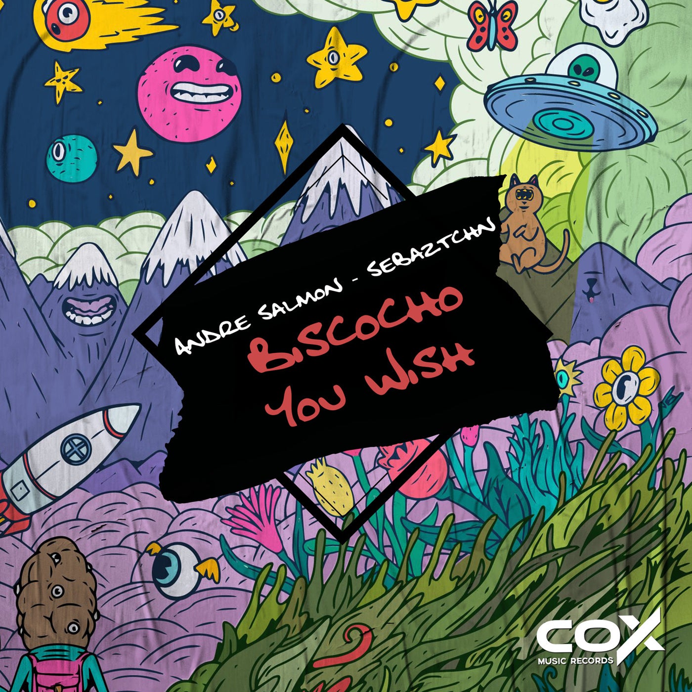 Cover - Andre Salmon, Sebaztchn - Biscocho (Extended Mix)