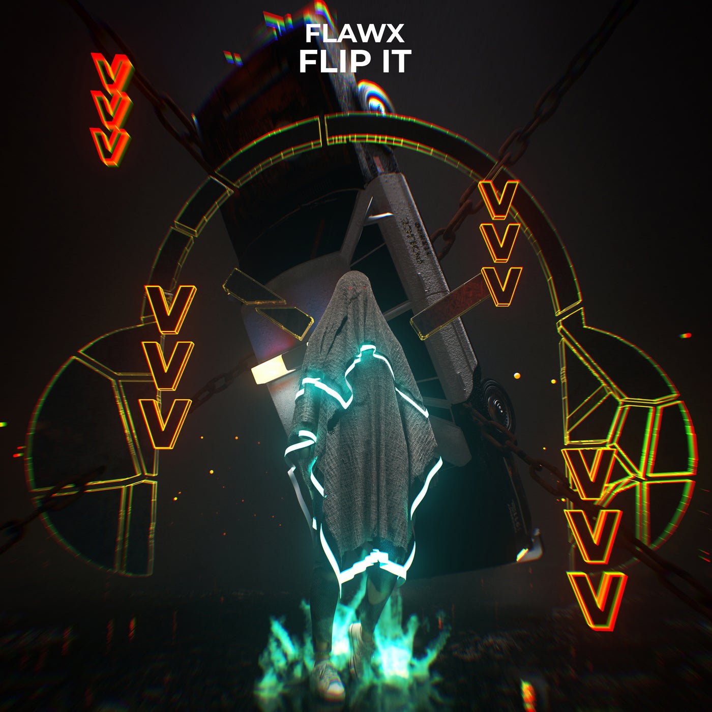 Cover - Flawx - FLIP IT (Extended Mix)