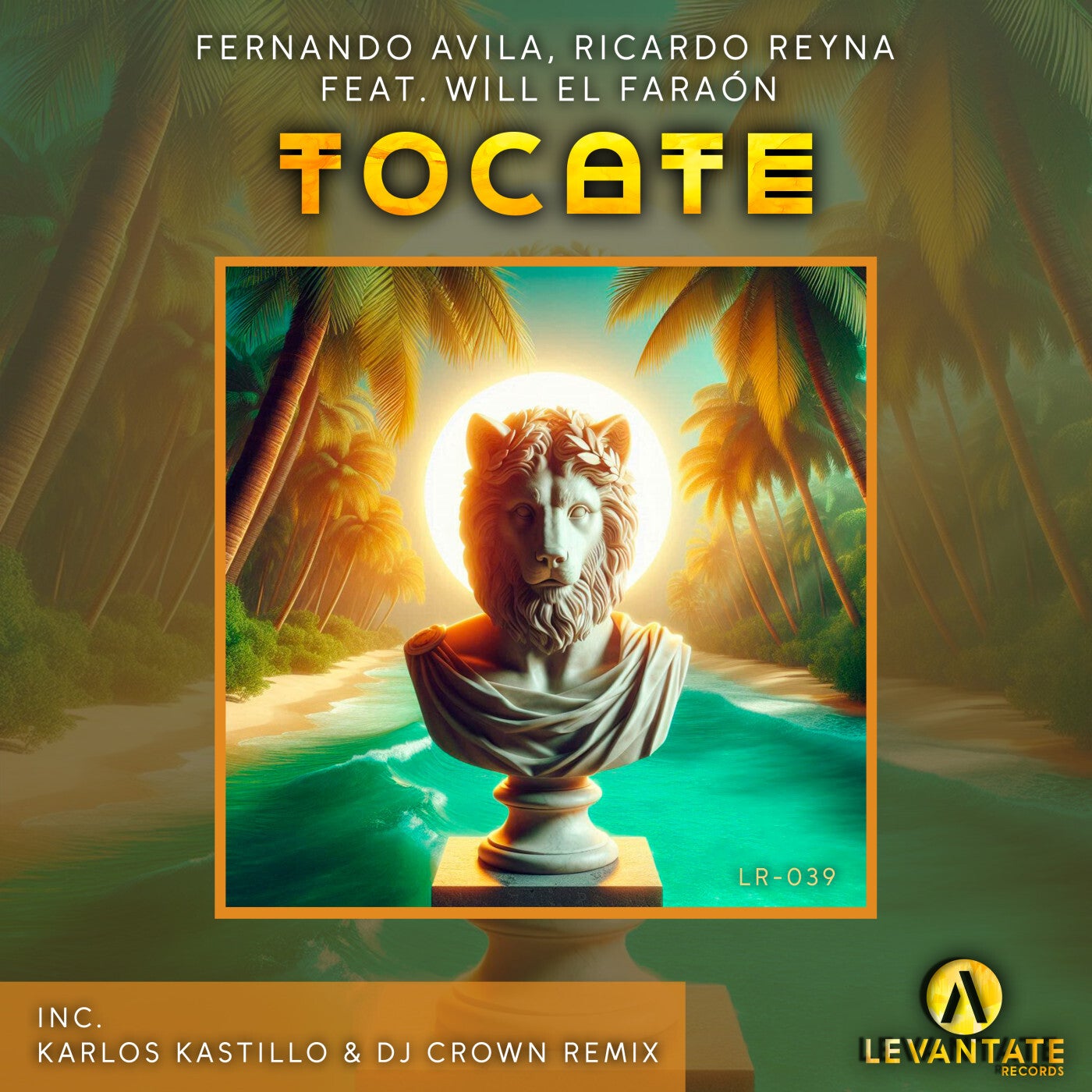 Cover - Ricardo Reyna, Fernando Avila - Tocate (feat. WILL EL FARAON) (Extended Mix)