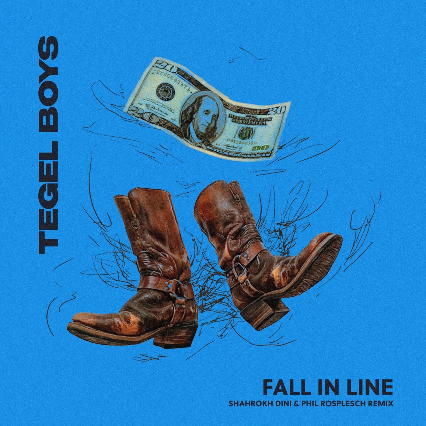 Cover - Tegel Boys - Fall In Line (Shahrokh Dini & Phil Rosplesch Remix)