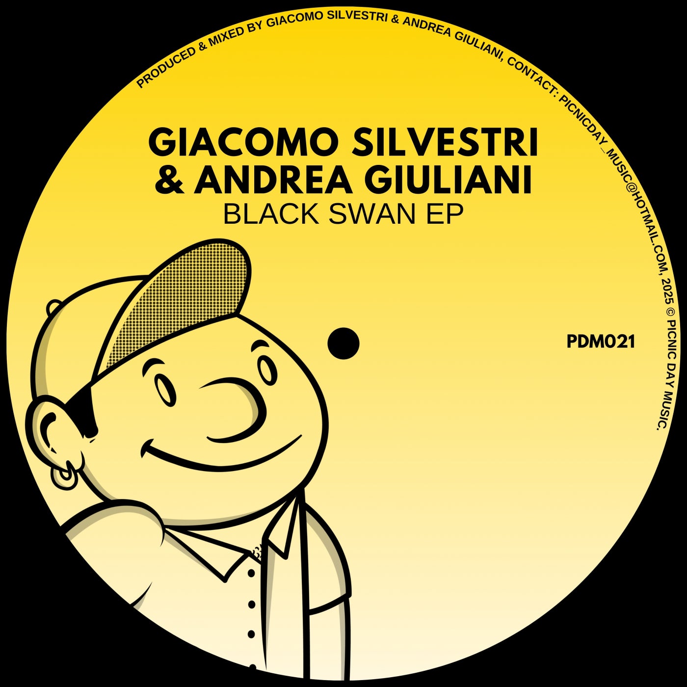 Cover - Andrea Giuliani, Giacomo Silvestri - Black Swan (Original Mix)