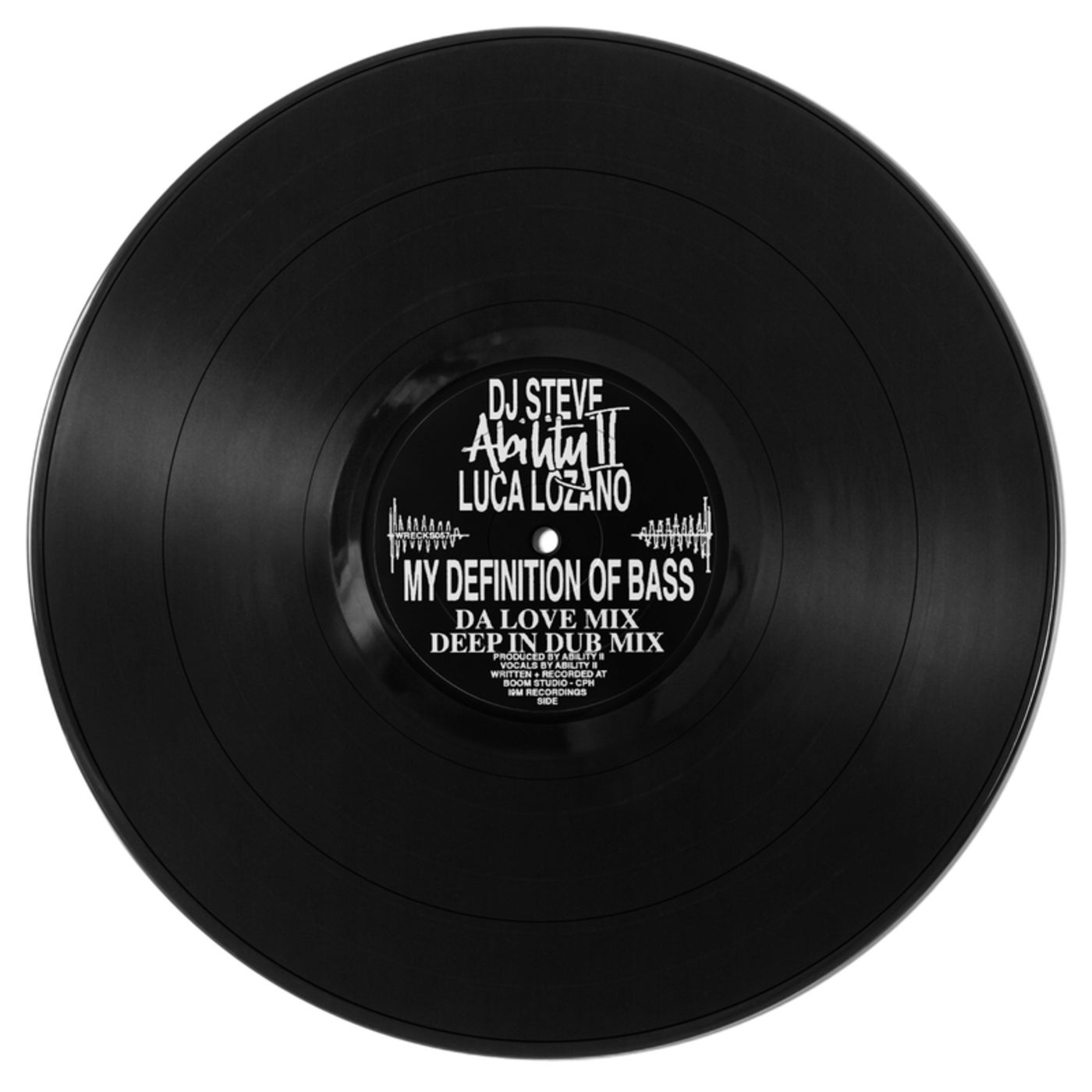 Cover - Luca Lozano, Ability II, DJ Steve - My Definition of Bass (2 The Kore Mix)