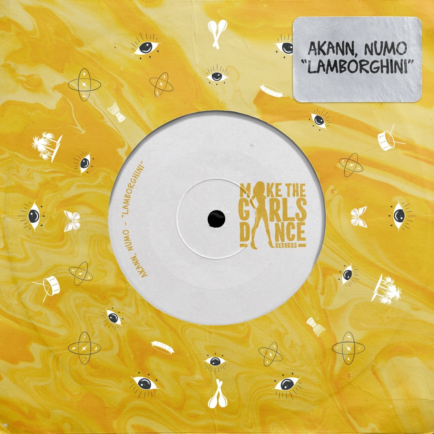 Cover - NUMO, Akann - Lamborghini (Extended Mix)