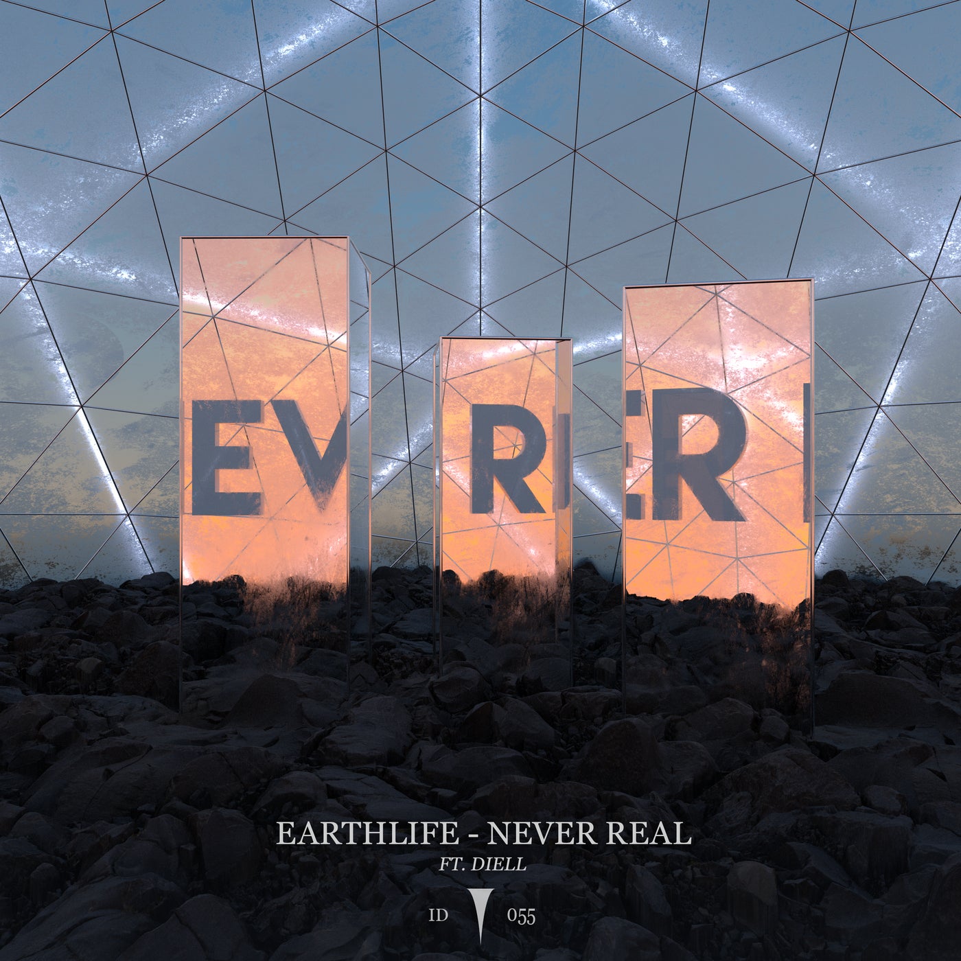 Cover - EarthLife, Diell - Never Real (Original Mix)