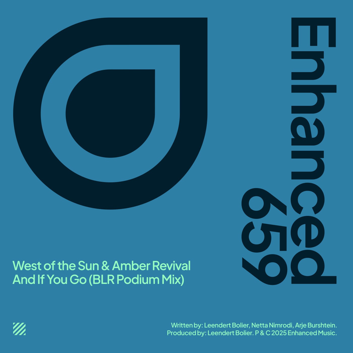 Cover - Amber Revival, West of the Sun - And If You Go (BLR Extended Podium Mix)