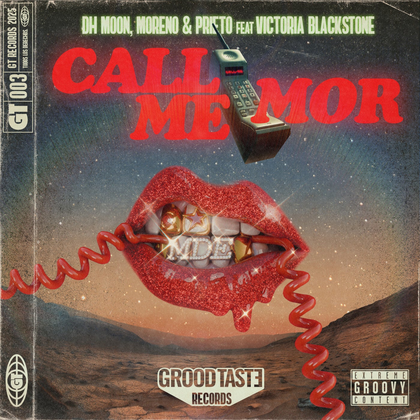 Cover - Moreno & Prieto, DH Moon - Call Me Mor (feat. Victoria Blackstone) (Original Mix)