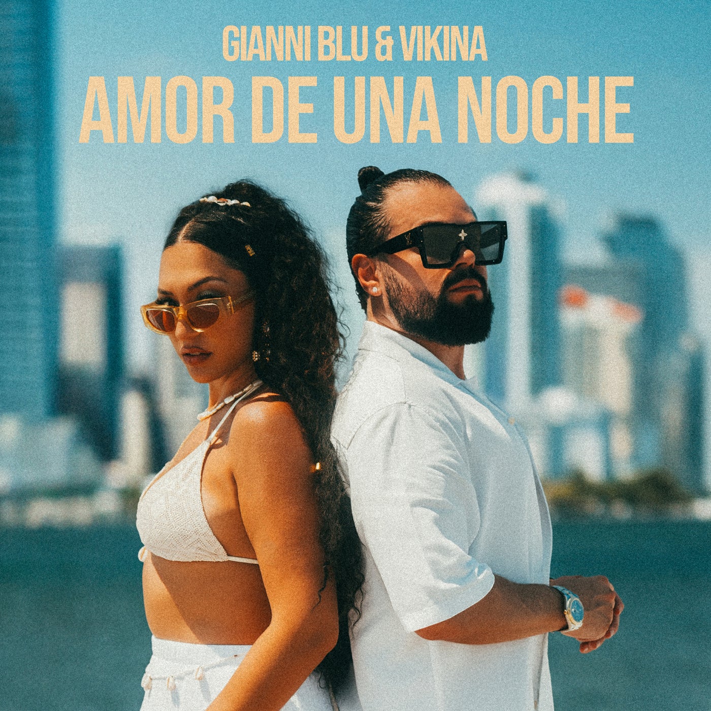 Cover - Gianni Blu, Vikina - AMOR DE UNA NOCHE (Extended Mix)
