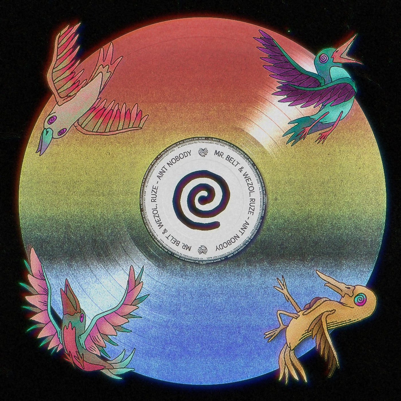 Cover - Mr. Belt & Wezol, RUZE - Ain't Nobody (Extended Mix)