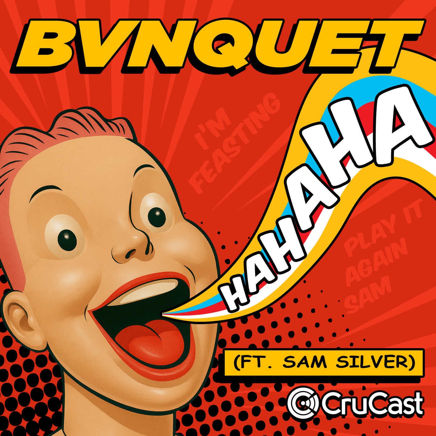 Cover - Sam Silver, BVNQUET - Hahaha (Extended Mix)